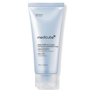 medicube Zero Pore SA Clear Capsule Facial Deep Cleanser Cleansing Foam